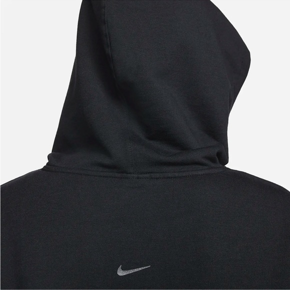 NIKE Yoga Luxe Women's Cropped Fleece Hoodie - Picture 5 of 5